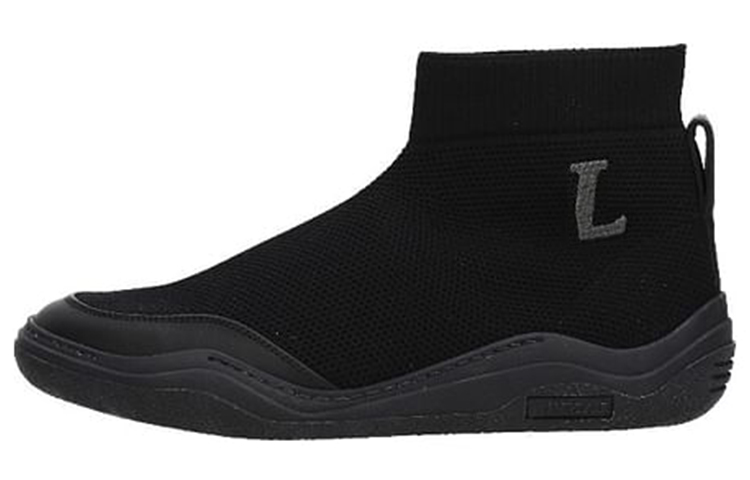 Lanvin Mid-Top Casual Sneaker 'Black'