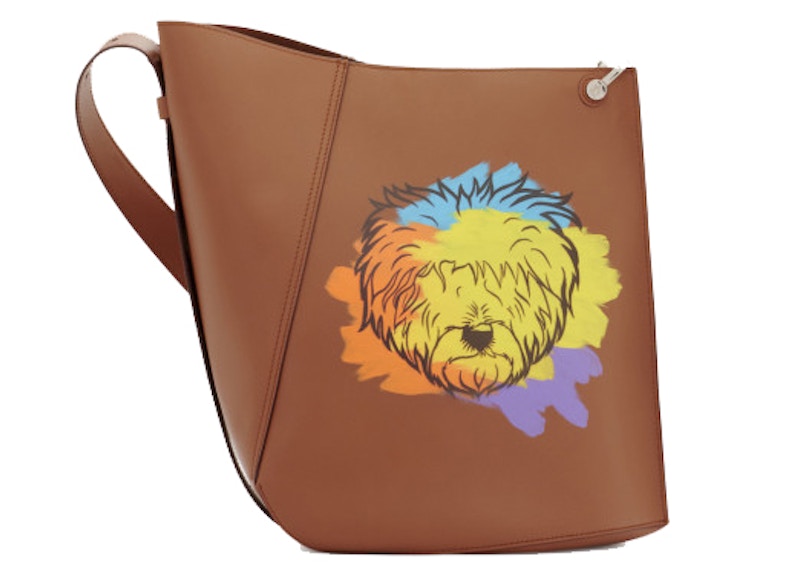 Order ランバン ペイントカーフスキンレザー フックバッグ 小 ベージュ