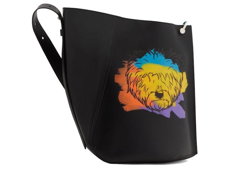 Order Bolso Gancho Lanvin Piel Pintada Ternero Pequeño Negro