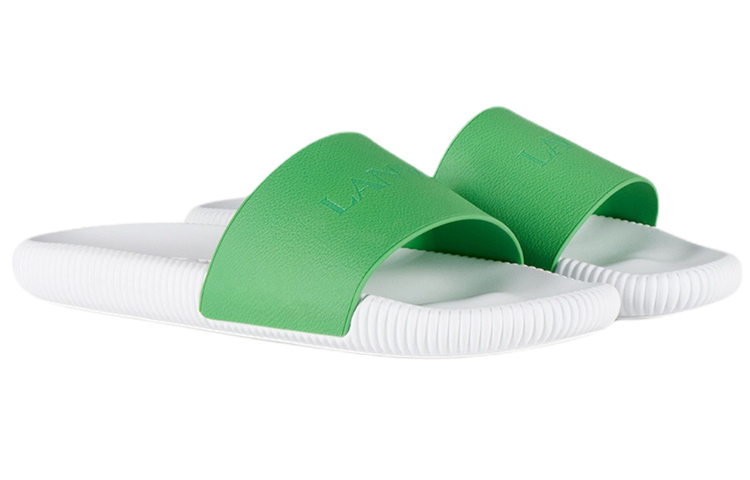 Lanvin Printed TPU Slides 'Green Fashion' 圖 2