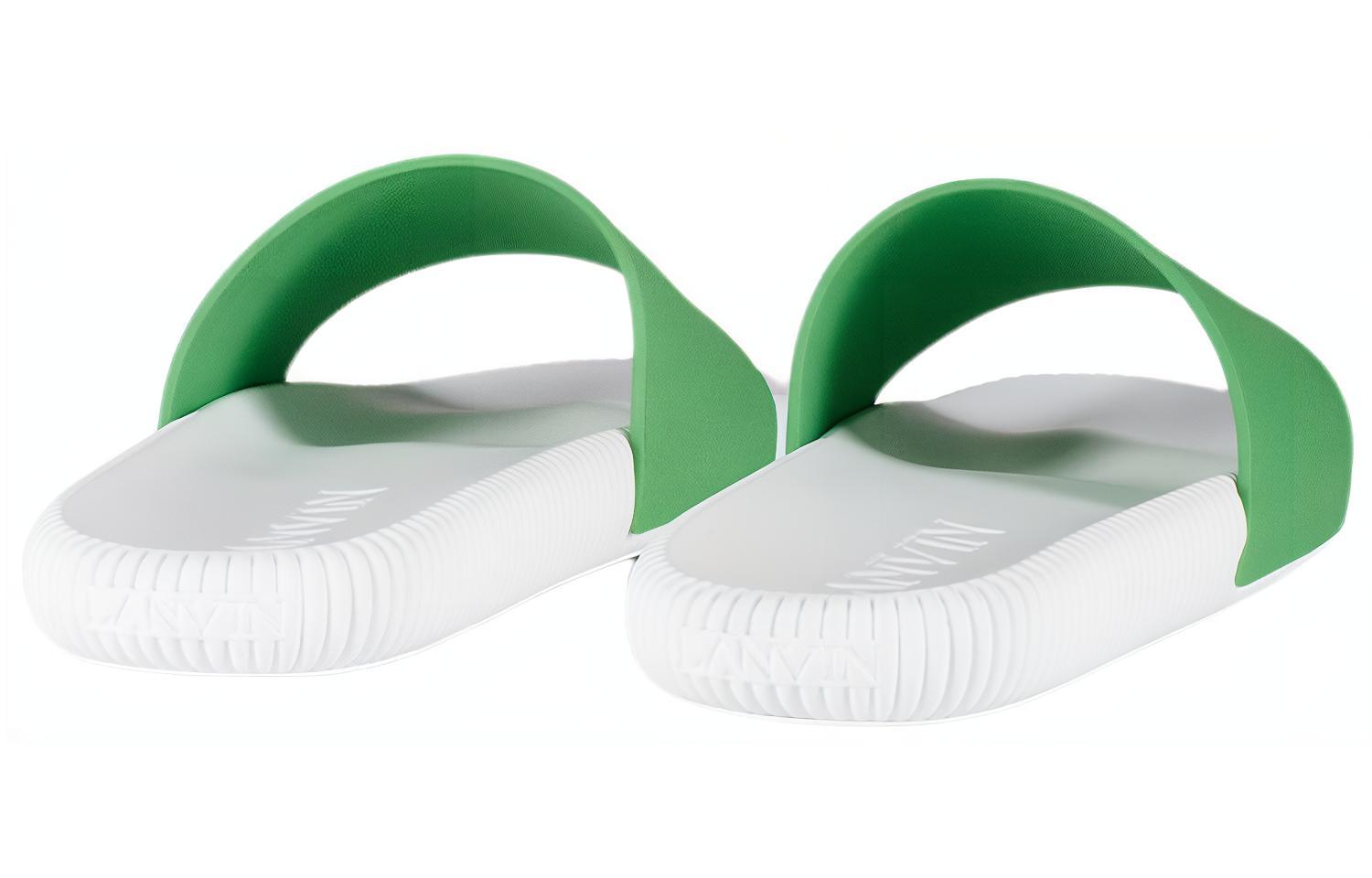 Lanvin Printed TPU Slides 'Green Fashion' 圖 3