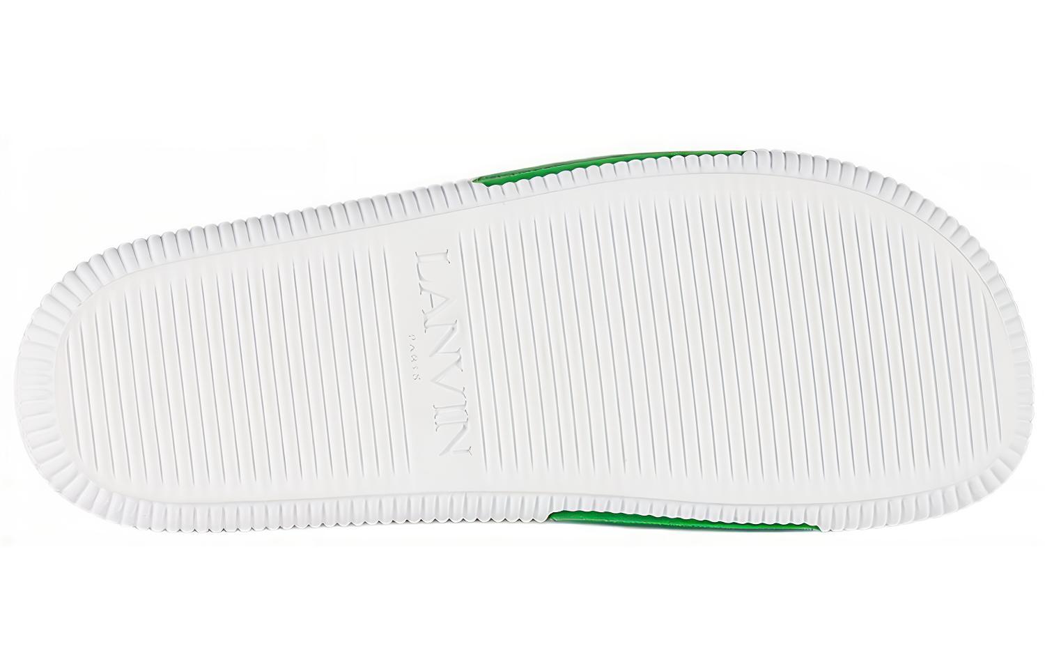 Lanvin Printed TPU Slides 'Green Fashion' 圖 5
