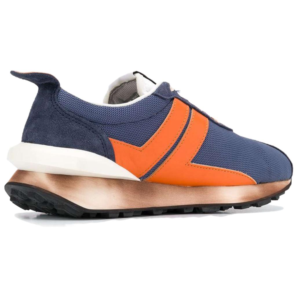 Lanvin Round Toe Lace-Up Low Top 'Blue' 圖 4