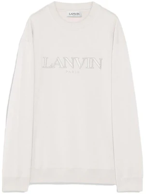 Lanvin S223 Letter Print Casual Sweatshirt Ivory White () RM-SS0004-J210-A2304 Buy Lanvin S223 Letter Print Casual Sweatshirt Ivory White () RM-SS0004-J210-A2304
