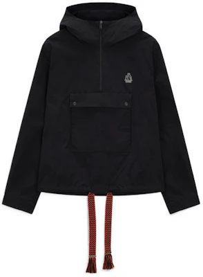 Lanvin Skate Half-Zip Pullover Hoodie Jacket Black RM-PO0028-LI16-H21 Buy Lanvin Skate Half-Zip Pullover Hoodie Jacket Black RM-PO0028-LI16-H21