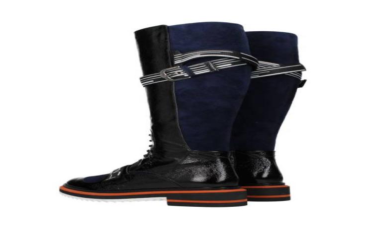 Lanvin Sneaker 'Black Blue White' 圖 3