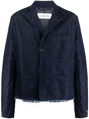 Lanvin Solid Color Single-Breasted Jacket Black RMJA0128D060E23 Buy Lanvin Solid Color Single-Breasted Jacket Black RMJA0128D060E23
