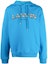 Buy Lanvin SS22 Hoodie Katun Biru dengan Bordir Logo dan Tali Serut. RM-HO0001-J209-P2222-2