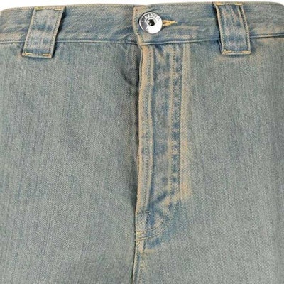 Lanvin SS22 Shorts Azul Denim Corte Recto con Botones. RM-TR0154-D029-P2222 Sizing Lanvin SS22 Shorts Azul Denim Corte Recto con Botones. RM-TR0154-D029-P2222