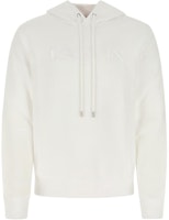 Lanvin SS22 White Monogram Lettering Hoodie. RM-HO0001-J210-P22 Lanvin SS22 White Monogram Lettering Hoodie. RM-HO0001-J210-P22