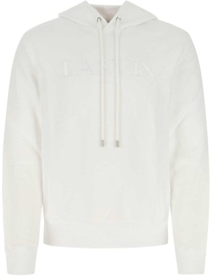 Hoodie Putih Monogram Lettering Lanvin SS22. RM-HO0001-J210-P22 Order Hoodie Putih Monogram Lettering Lanvin SS22. RM-HO0001-J210-P22