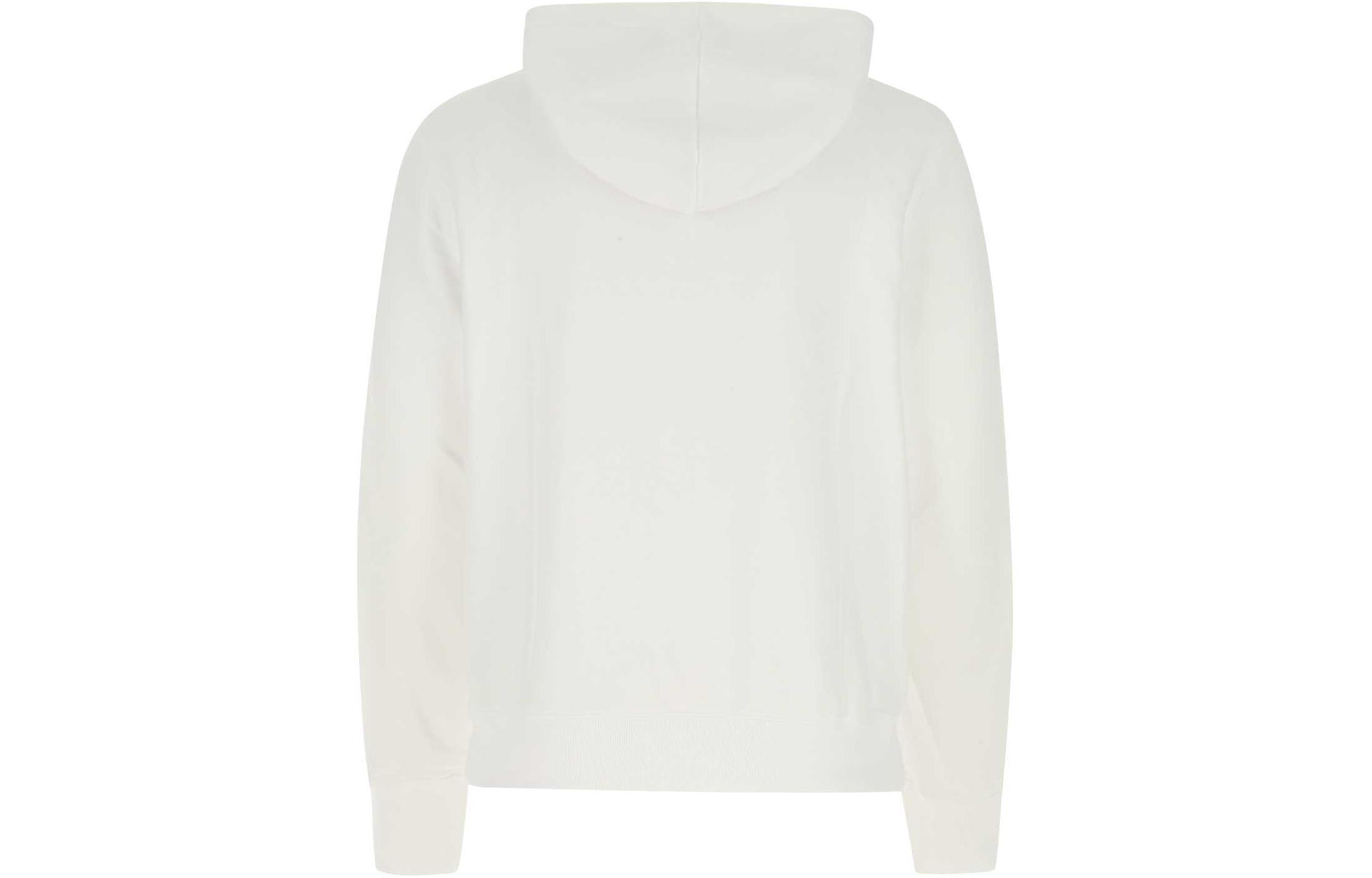 Lookbook Hoodie Putih Monogram Lettering Lanvin SS22. RM-HO0001-J210-P22