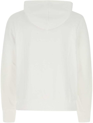 Hoodie Putih Monogram Lettering Lanvin SS22. RM-HO0001-J210-P22 Lookbook Hoodie Putih Monogram Lettering Lanvin SS22. RM-HO0001-J210-P22