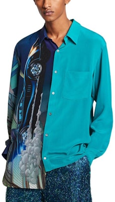 Camisa Asimétrica Azul de Manga Larga Lanvin SS22 Batman Protección UV Hombre RM-SI0211-5320-E2220S1 Purchase Camisa Asimétrica Azul de Manga Larga Lanvin SS22 Batman Protección UV Hombre RM-SI0211-5320-E2220S1