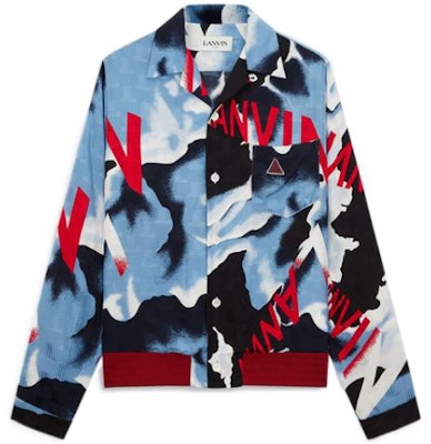 Camiseta Manga Larga Hombre Lanvin SS22 Azul Colorblock Logo Protección Solar RM-SI0040-5235-P22 Buy Camiseta Manga Larga Hombre Lanvin SS22 Azul Colorblock Logo Protección Solar RM-SI0040-5235-P22