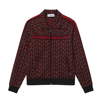 Lanvin SS22 Classic Printed Jacket Red for Men RM-SS0006-4933-A216430