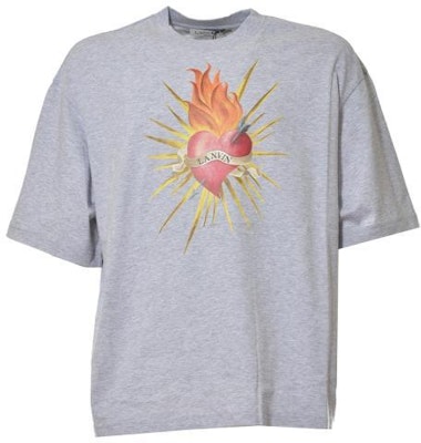 Camiseta de Manga Corta Lanvin SS22 Gris para Hombre. RM-TS0009-J205-P2212 Buy Camiseta de Manga Corta Lanvin SS22 Gris para Hombre. RM-TS0009-J205-P2212