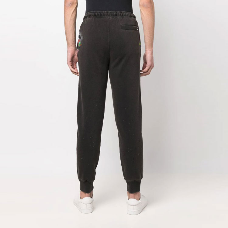 Purchase Pantalones Jogger Negros Unisex Lanvin SS22 con Logo Bordado. RM-TRG041-J008-P22