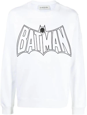 Lanvin SS22 Letter Print Crewneck Long Sleeve Sweatshirt White () RM-SS0001J2-22E2-201 Buy Lanvin SS22 Letter Print Crewneck Long Sleeve Sweatshirt White () RM-SS0001J2-22E2-201