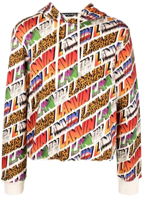 Lanvin SS22 Logo All-Over Print Hoodie Multicolor - RMHO0001J133H21S1 Buy Lanvin SS22 Logo All-Over Print Hoodie Multicolor - RMHO0001J133H21S1