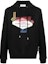 Order Lanvin SS22 Sweatshirt Hitam Oversized dengan Letter Print. RM-HO0026-J202-P22