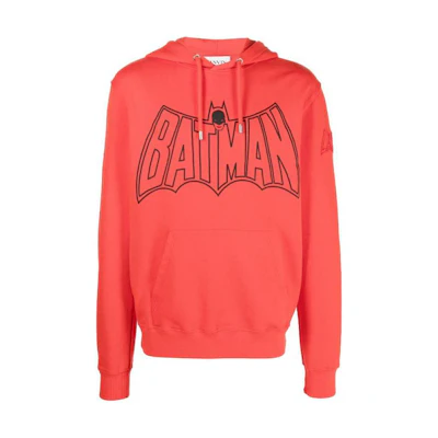 Lanvin SS22 Solid Color Casual Printed Hoodie Red - RM-HO0010-J22237