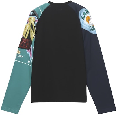 Sudadera Lanvin SS22 Vintage Estampado Colorblock Cuello Redondo. RM-SS0002-J190-P22 Lookbook Sudadera Lanvin SS22 Vintage Estampado Colorblock Cuello Redondo. RM-SS0002-J190-P22
