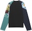 Lookbook Sudadera Lanvin SS22 Vintage Estampado Colorblock Cuello Redondo. RM-SS0002-J190-P22