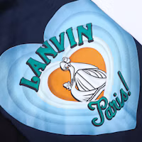 Details for Lanvin SS22 復古印花拼色圓領衛衣 RM-SS0002-J190-P22