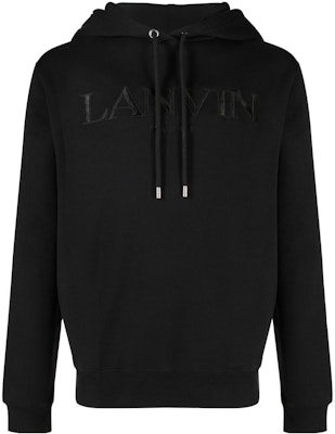 Sudadera Negra Lanvin SS23 con Letras en Relieve. RM-HO0001-J210-P2310 Buy Sudadera Negra Lanvin SS23 con Letras en Relieve. RM-HO0001-J210-P2310