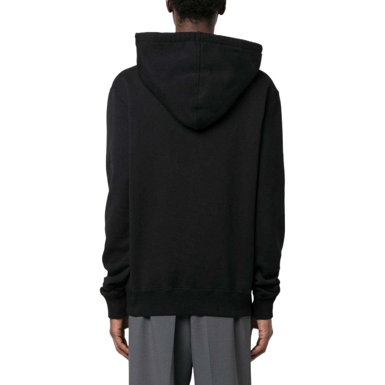 Shop Sudadera Negra Lanvin SS23 con Letras en Relieve. RM-HO0001-J210-P2310