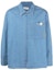 Order Lanvin SS23 藍色牛仔長袖襯衫 搭配鈕扣領設計 RM-SI0004-D057-P2339-836