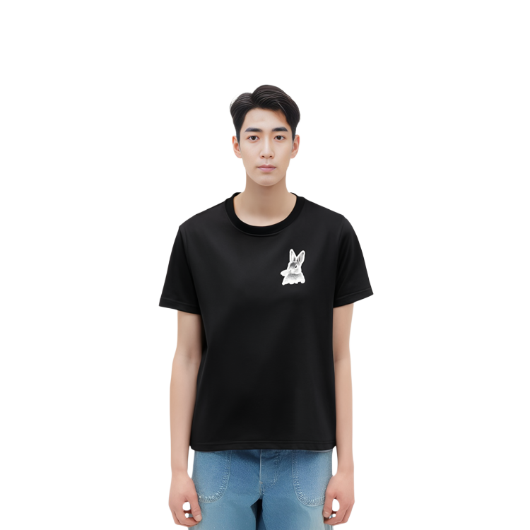 Purchase Camiseta Lanvin SS23 con Estampado de Conejo Crewneck RM-TSY005-J302-P2310