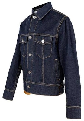 Chaqueta Vaquera Lanvin SS23 Color Sólido Azul Oscuro. RM-JA0135-D006-A2229 Shop Chaqueta Vaquera Lanvin SS23 Color Sólido Azul Oscuro. RM-JA0135-D006-A2229