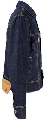 Chaqueta Vaquera Lanvin SS23 Color Sólido Azul Oscuro. RM-JA0135-D006-A2229 Purchase Chaqueta Vaquera Lanvin SS23 Color Sólido Azul Oscuro. RM-JA0135-D006-A2229