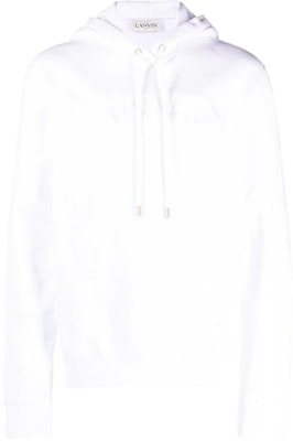 Sudadera con Capucha Blanca Bordada con Logo Lanvin SS23. RM-HO0001-J210-P2301 Order Sudadera con Capucha Blanca Bordada con Logo Lanvin SS23. RM-HO0001-J210-P2301