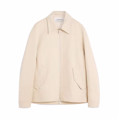 Lanvin SS23 Casual Khaki Zipper Jacket RM-OU0001-5632-E23081