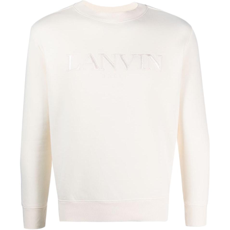 Lanvin SS23 Embroidered Letter Logo Casual Sweatshirt RW-SS0006-J210-E23