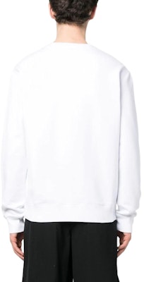 Lanvin SS23 Embroidered Logo Crewneck Long Sleeve Sweatshirt White RM-SS0001-J209-P2301 Shop Lanvin SS23 Embroidered Logo Crewneck Long Sleeve Sweatshirt White RM-SS0001-J209-P2301