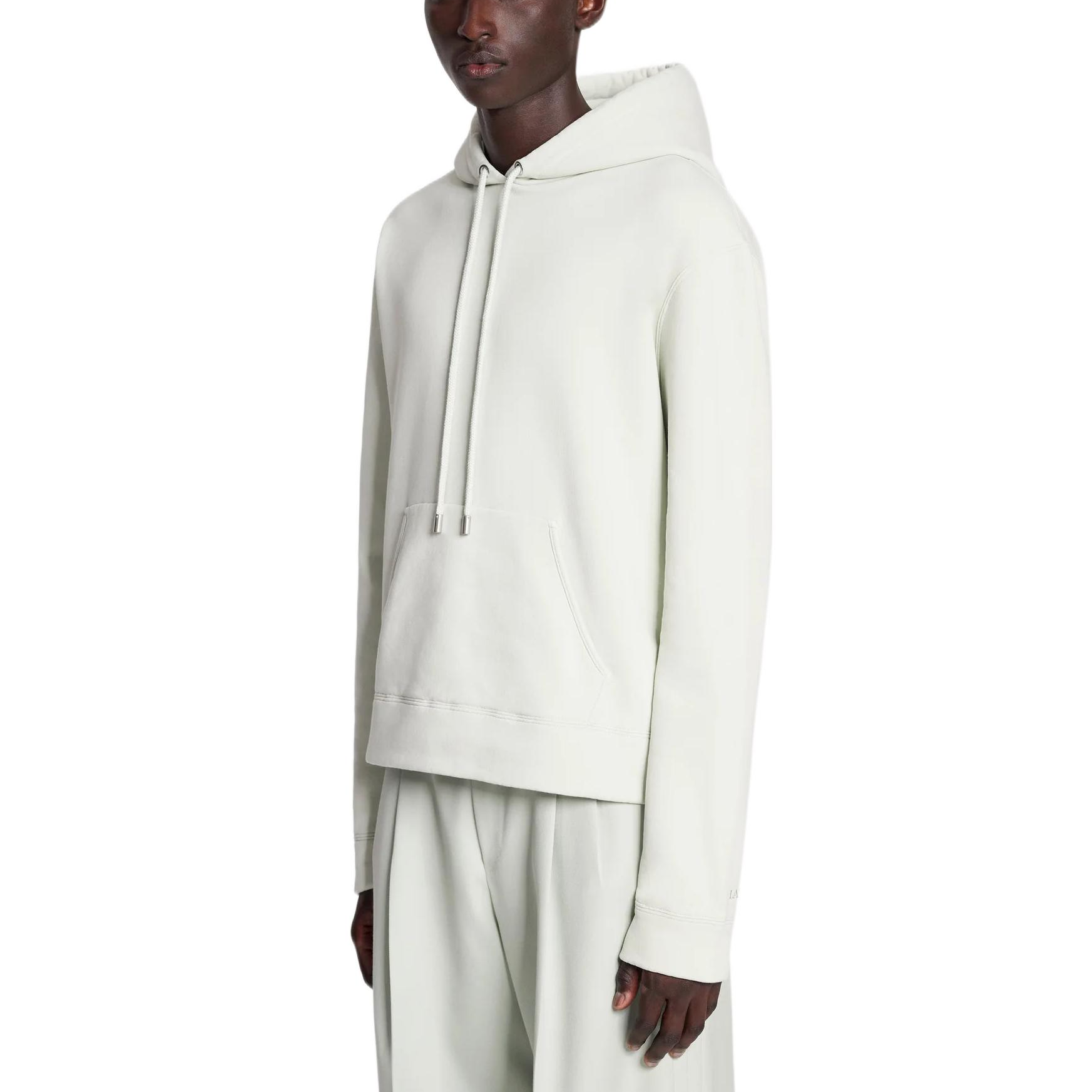 Purchase Lanvin SS23 字母刺繡連帽衫 男裝 鼠尾草綠 RM-HO0009-J008-P23401