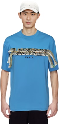 Lanvin SS23 Logo T-Shirt Lengan Pendek Biru. RM-TS0009-J198-P22222 Purchase Lanvin SS23 Logo T-Shirt Lengan Pendek Biru. RM-TS0009-J198-P22222