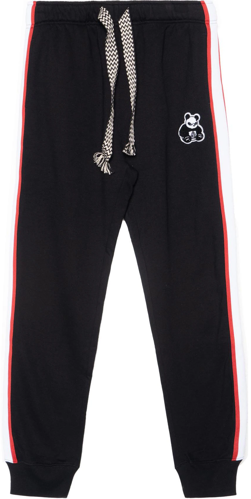 lanvin-ss-23-panda-applique-striped-drawstring-jogger-pants-men-black-rm-tr-0141-j212-h2110