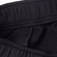 Details for 浪凡SS23熊貓條紋抽繩慢跑褲 男 黑色 RM-TR0141-J212-H2110