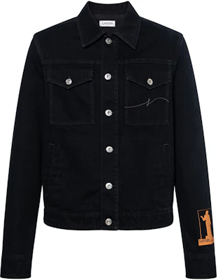 Lanvin SS23 Photo Print Single-Breasted Jacket Black RM-JA0103-D055-P2310 Buy Lanvin SS23 Photo Print Single-Breasted Jacket Black RM-JA0103-D055-P2310