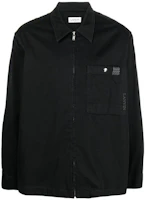 Lanvin SS23 Solid Color Zip Jacket Shirt Black RM-SI0004-D056-P2310 Lanvin SS23 Solid Color Zip Jacket Shirt Black RM-SI0004-D056-P2310