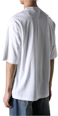 Lanvin SS24 Kaos Pendek Crewneck Bordir Renda Warna Putih RM-TS0026-J198-P24 Shop Lanvin SS24 Kaos Pendek Crewneck Bordir Renda Warna Putih RM-TS0026-J198-P24