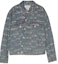 Order ランバン SS24 ロゴプリント デニムジャケット インディゴブルー RU-JA0137-D082-P24