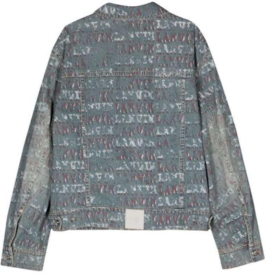 ランバン SS24 ロゴプリント デニムジャケット インディゴブルー RU-JA0137-D082-P24 Lookbook ランバン SS24 ロゴプリント デニムジャケット インディゴブルー RU-JA0137-D082-P24