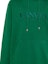 Sizing Lanvin SS24 Hoodie Oversized Warna Hijau dengan Bordir Logo Huruf. RM-HO0009-J210-P24474