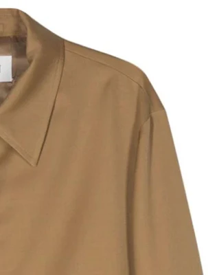 蘭文 SS24 雪松棕色拉鍊翻領休閒外套 RM-OU0007-5857-P24 Purchase 蘭文 SS24 雪松棕色拉鍊翻領休閒外套 RM-OU0007-5857-P24